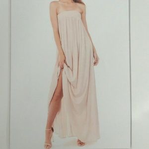 Long tube flowy dress